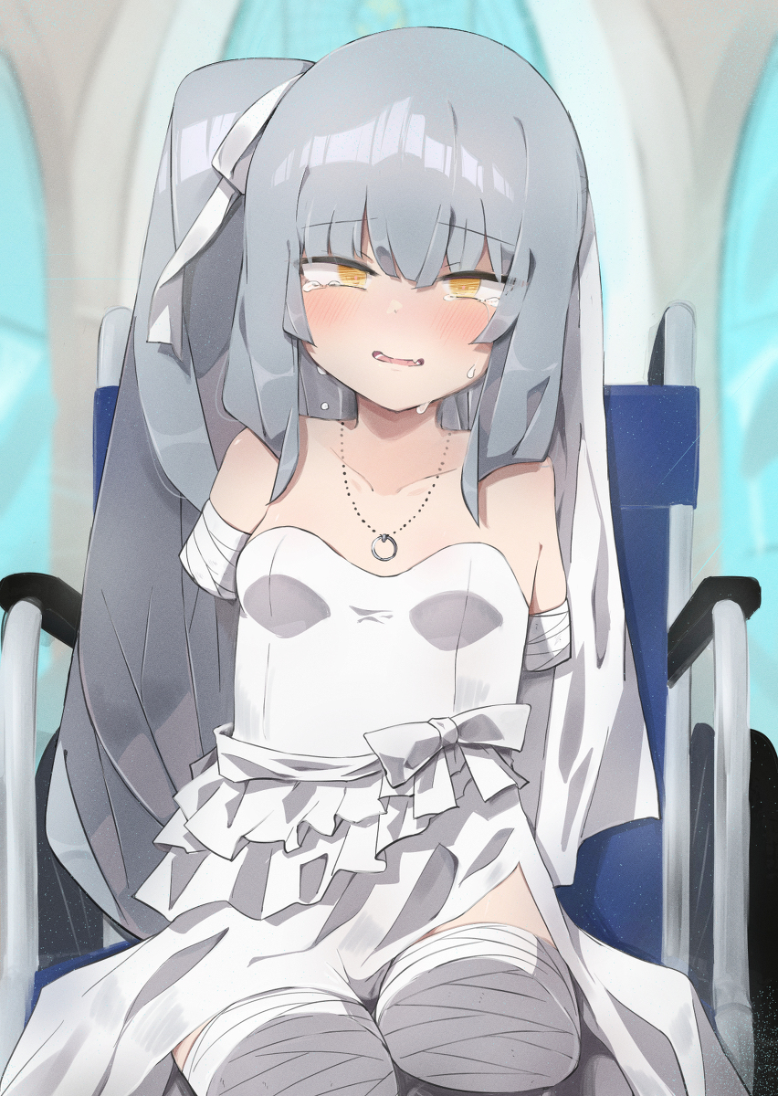 This is a pixiv picture whose title is 手足が無くても.
