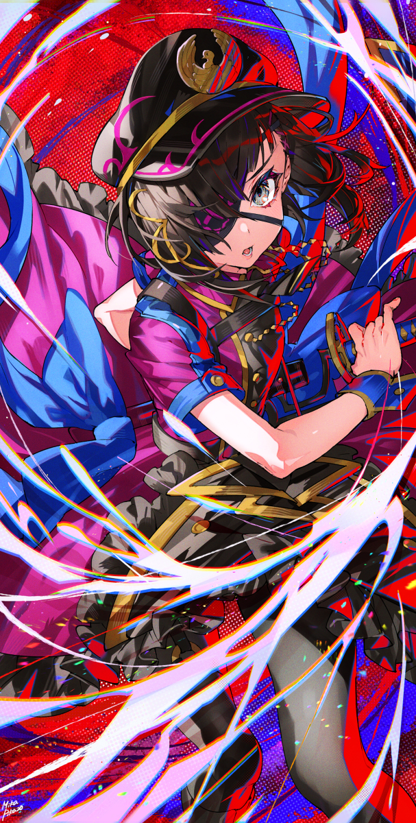 This is a pixiv picture whose title is 謎の蘭丸X.