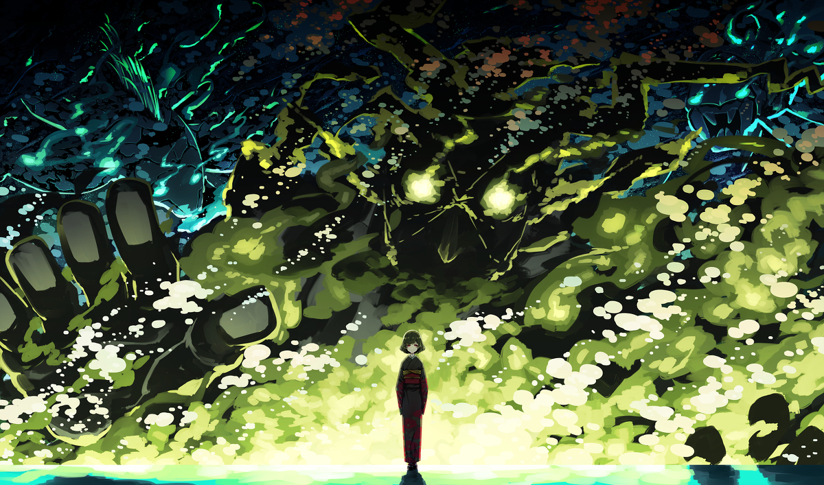 This is a pixiv picture whose title is 地下水槽.