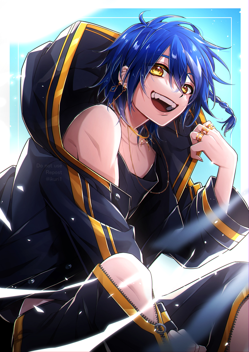 This is a pixiv picture whose title is オレについてきて！.