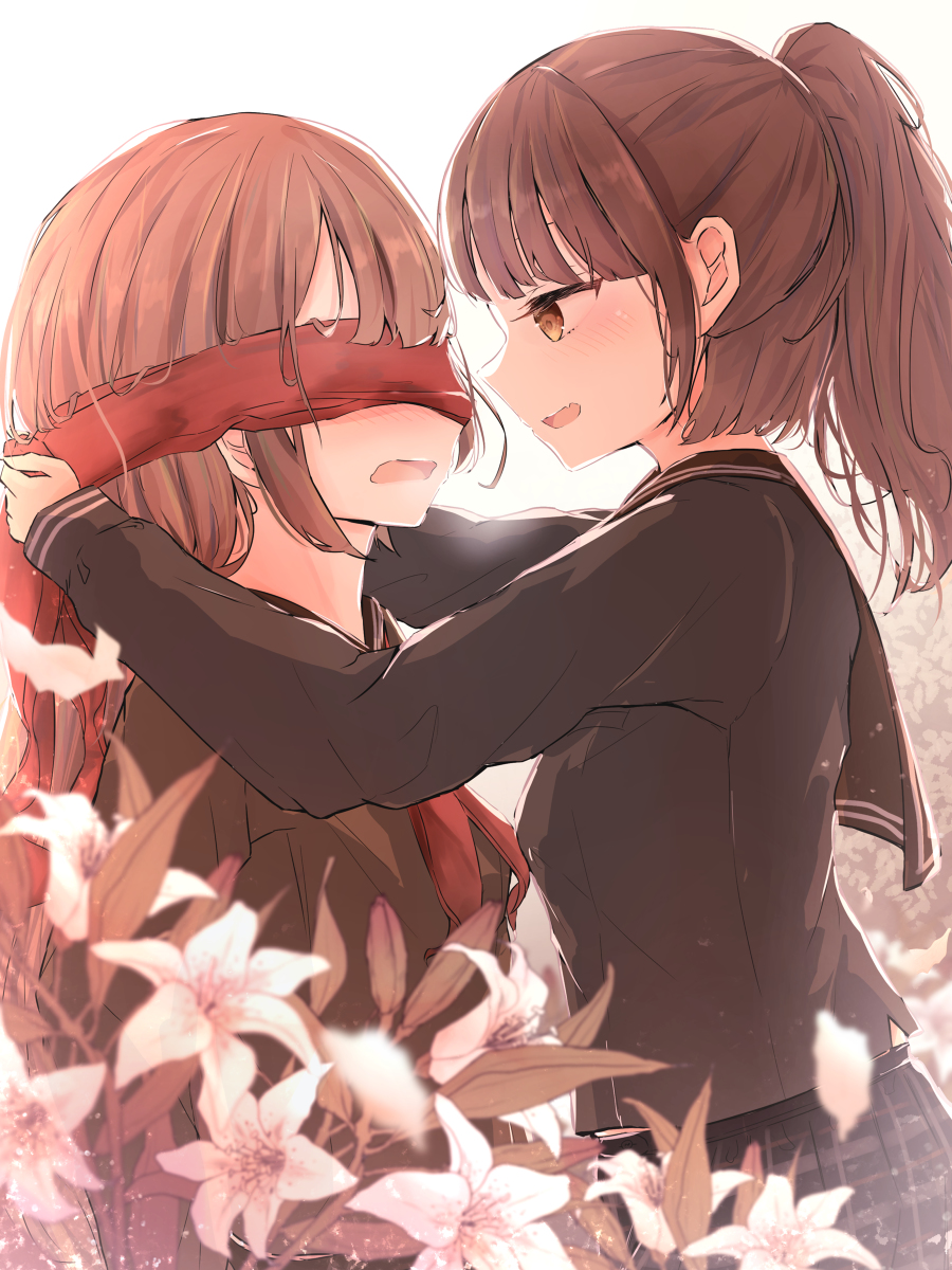 This is a pixiv picture whose title is 目つむっててね.