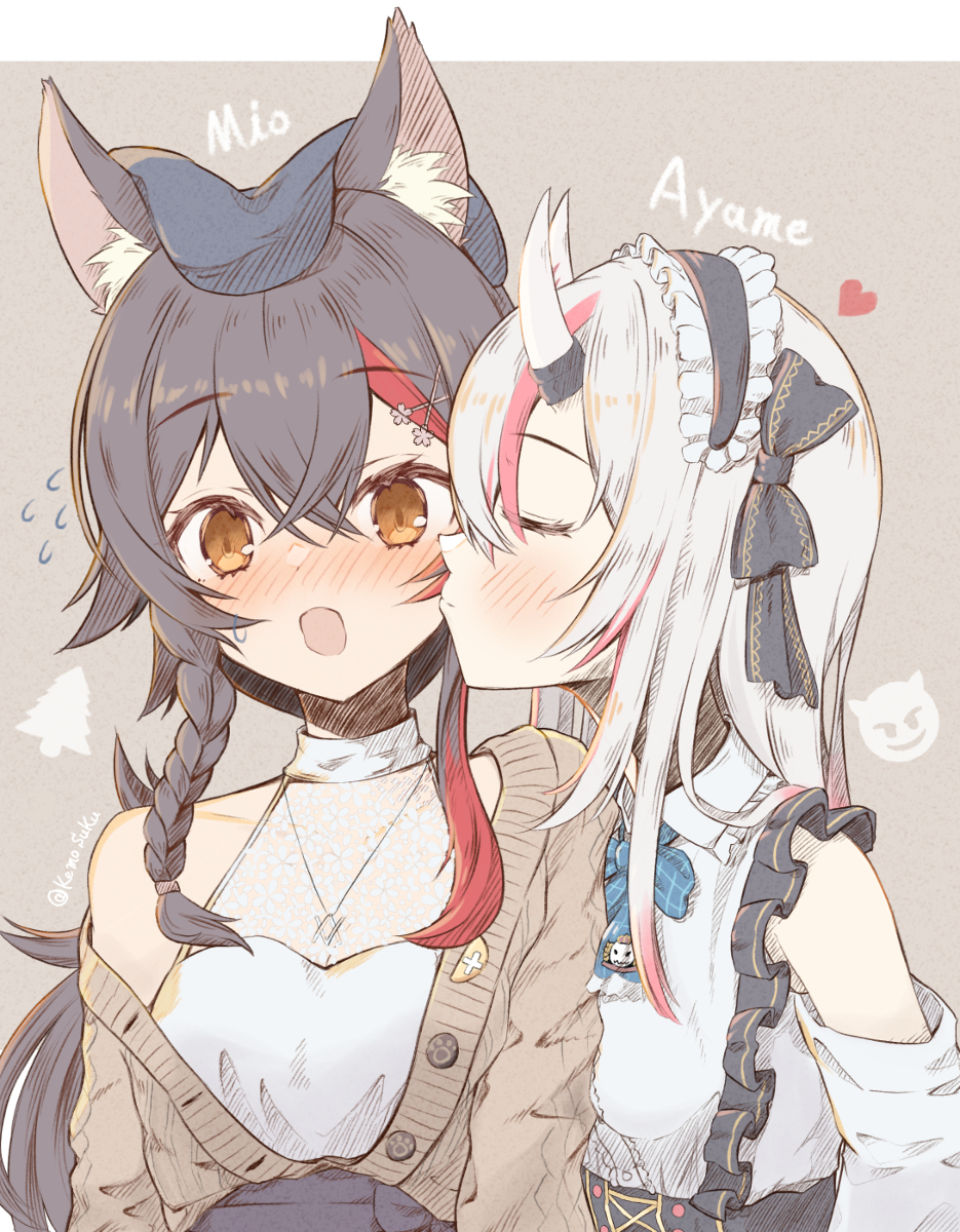 This is a pixiv picture whose title is あやミオ.