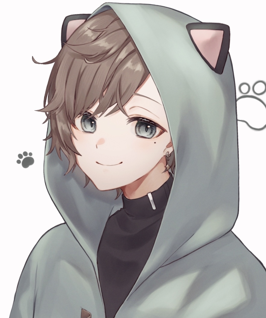 This is a pixiv picture whose title is 🐾.