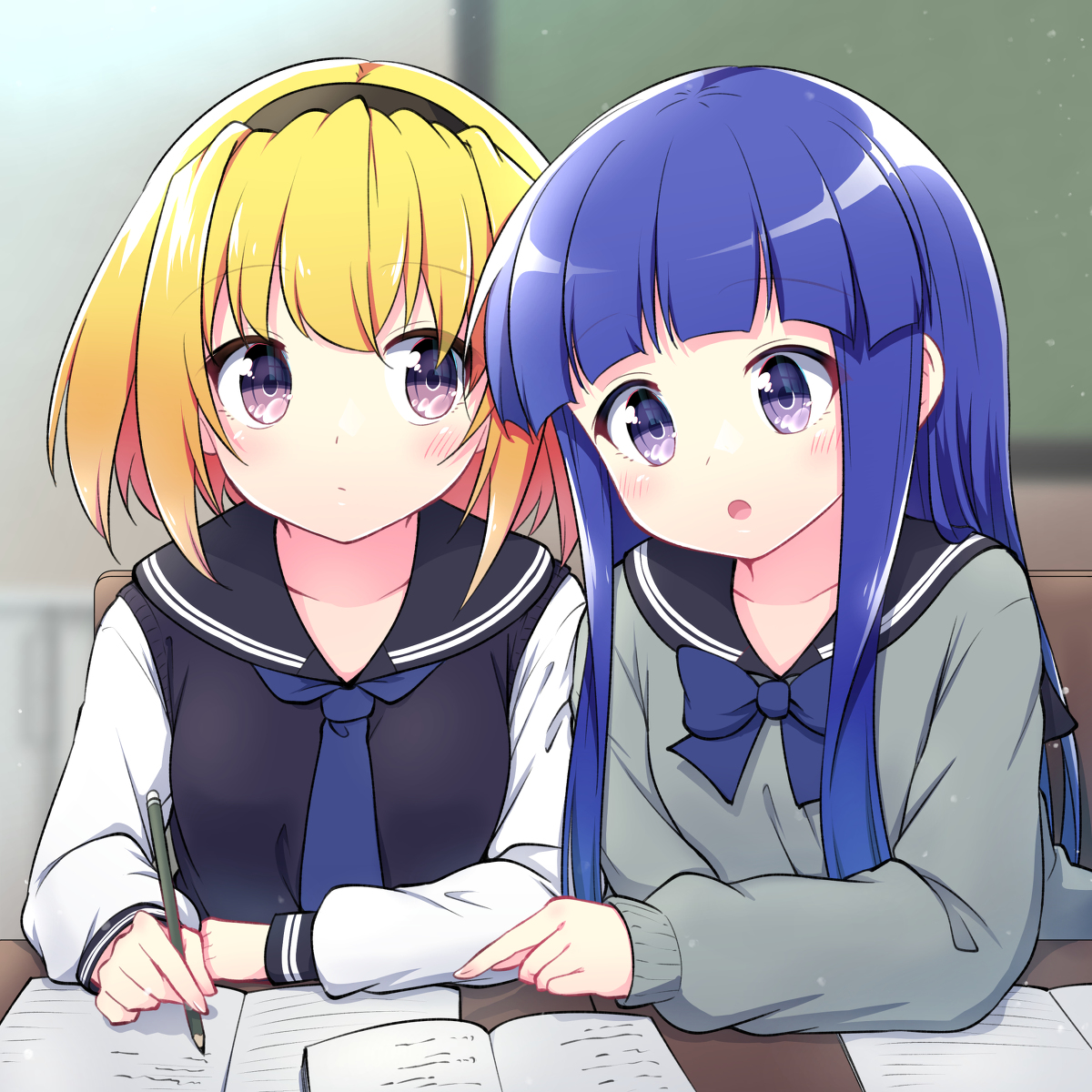 This is a pixiv picture whose title is 集中力.