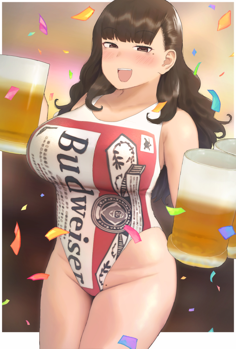 This is a pixiv picture whose title is バドガールお姉さん.