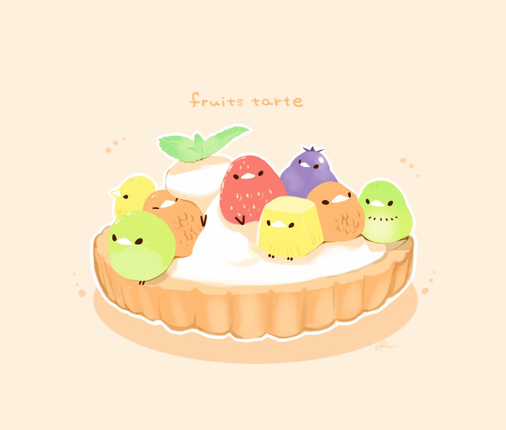 This is a pixiv picture whose title is フルーツ盛り合わせタルト.