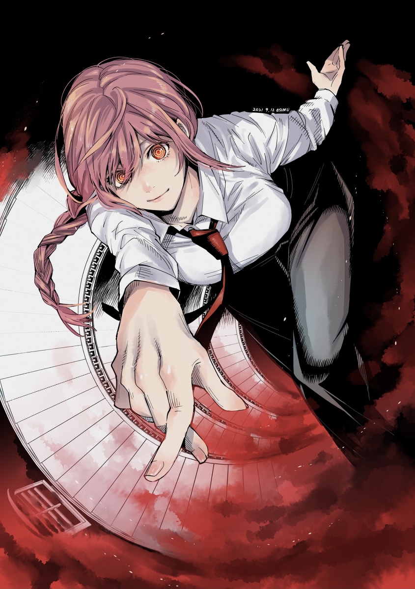 This is a pixiv picture whose title is マキマキマキマ.