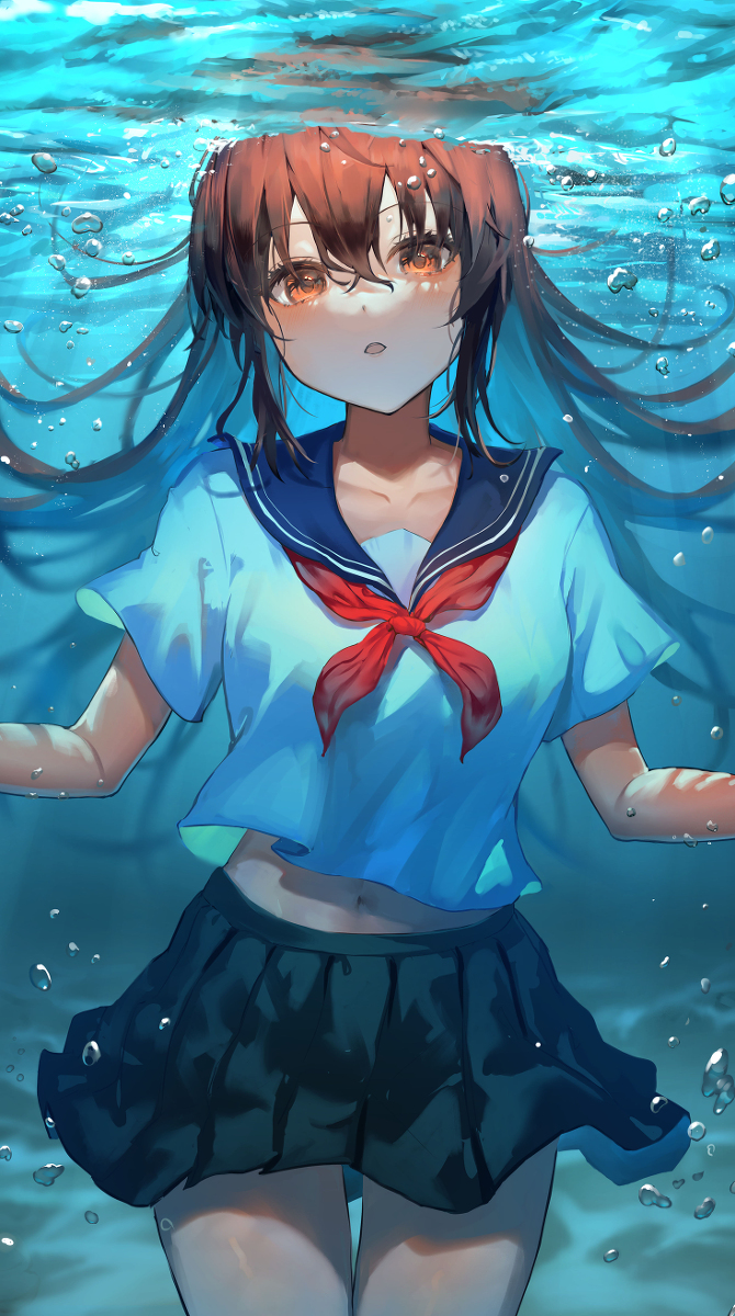 This is a pixiv picture whose title is float.