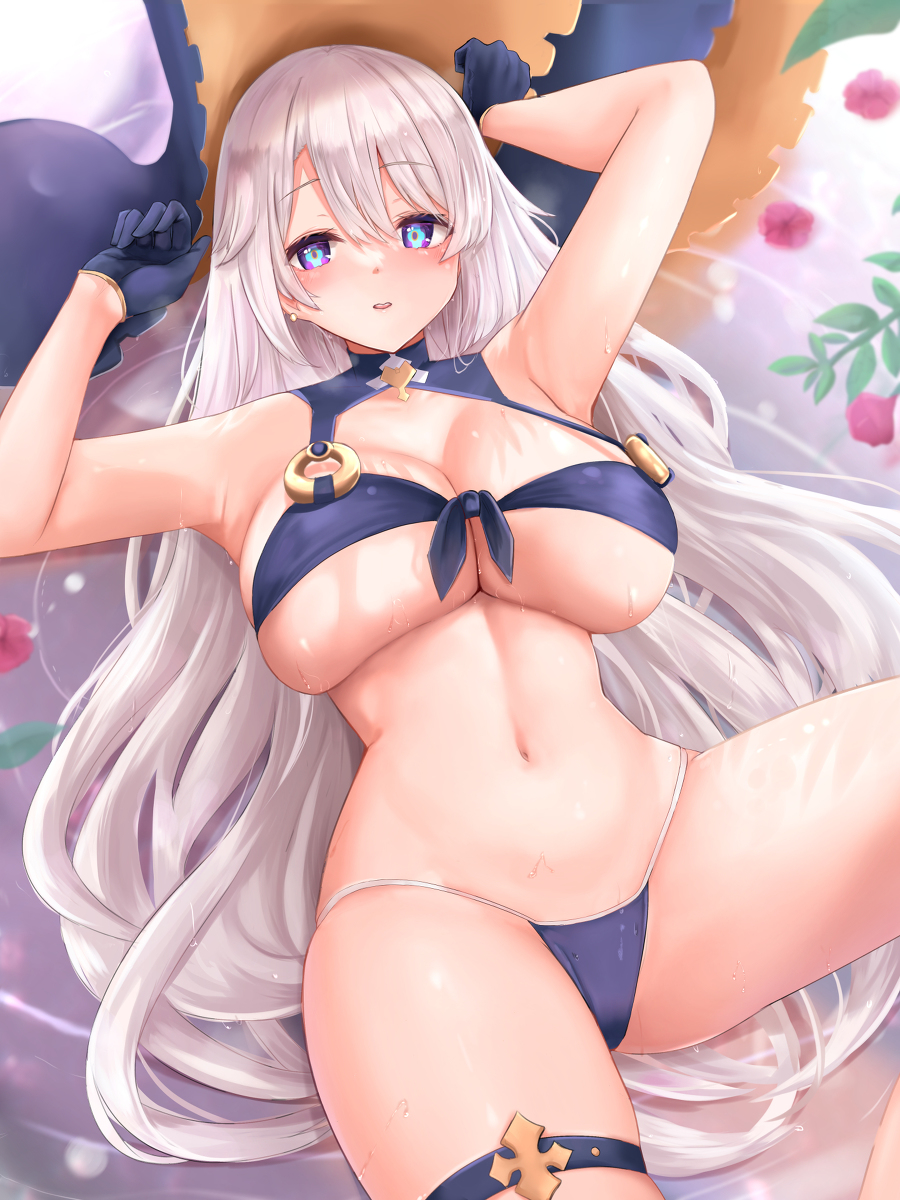 This is a pixiv picture whose title is 水着ベルセティア.