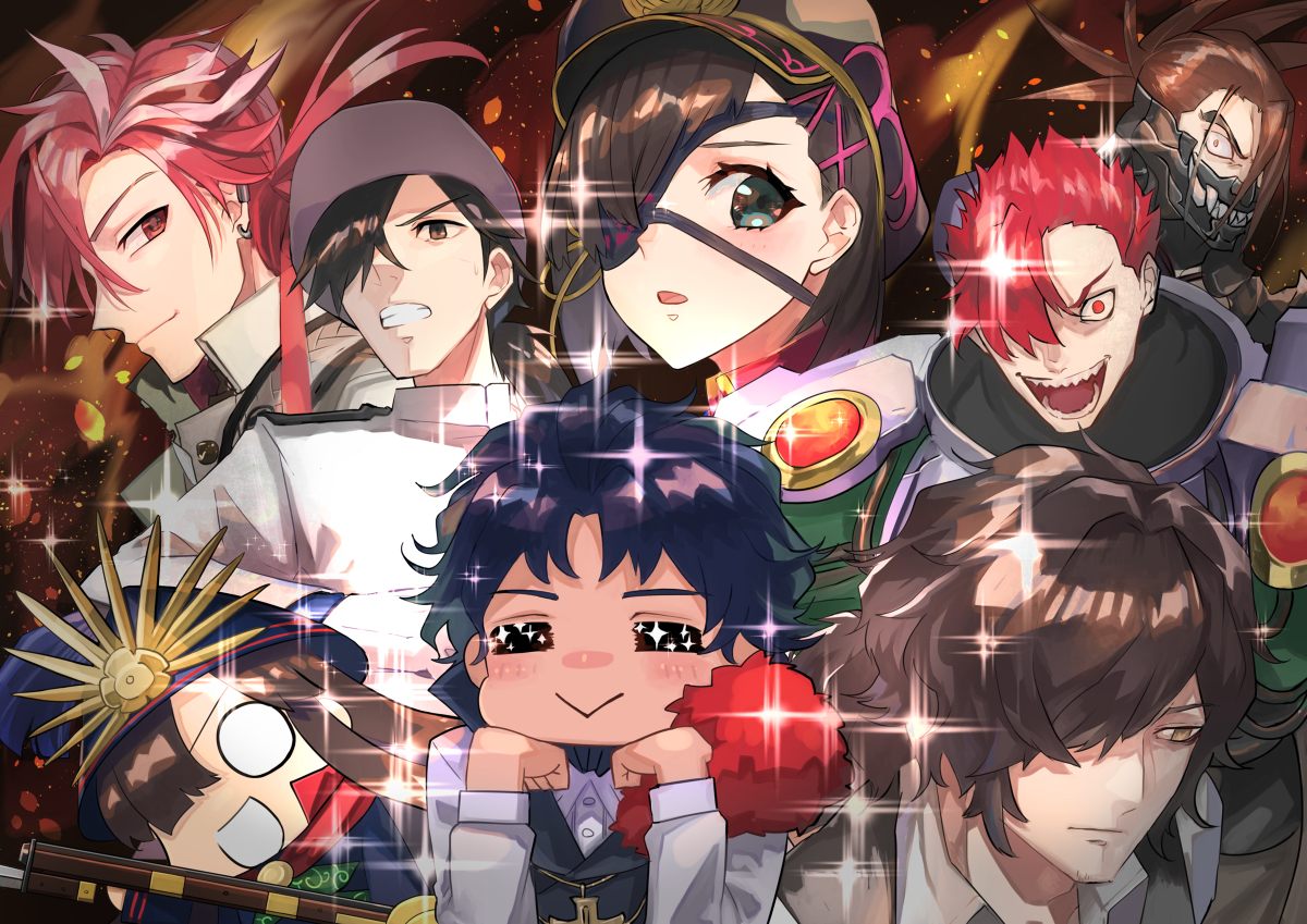 This is a pixiv picture whose title is 昭和キ神計画.