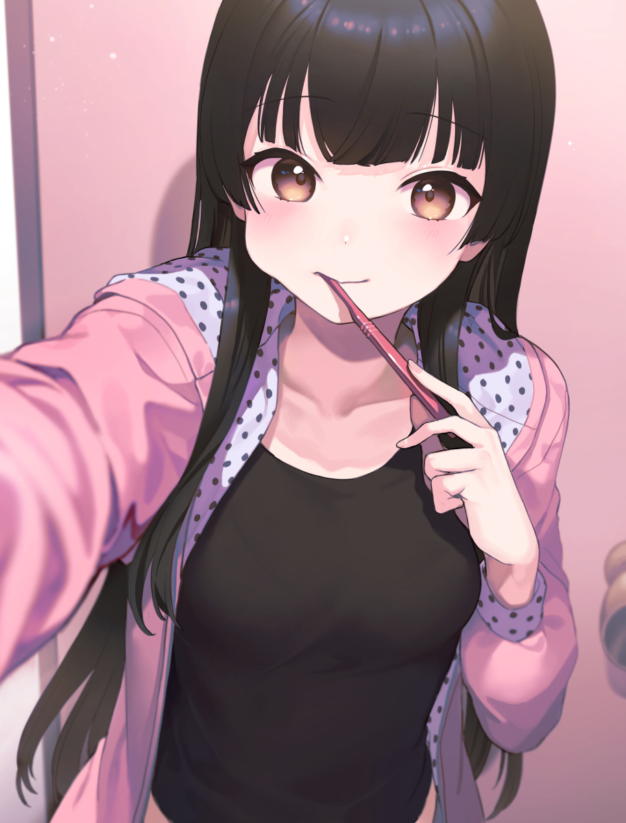 This is a pixiv picture whose title is 冬優子ちゃんの自撮りっす.