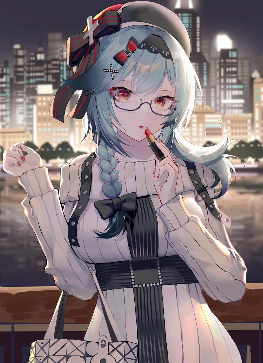 This is a pixiv picture whose title is 冬日的约会.