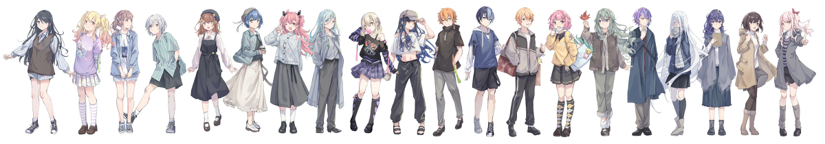 This is a pixiv picture whose title is セカイの全員.