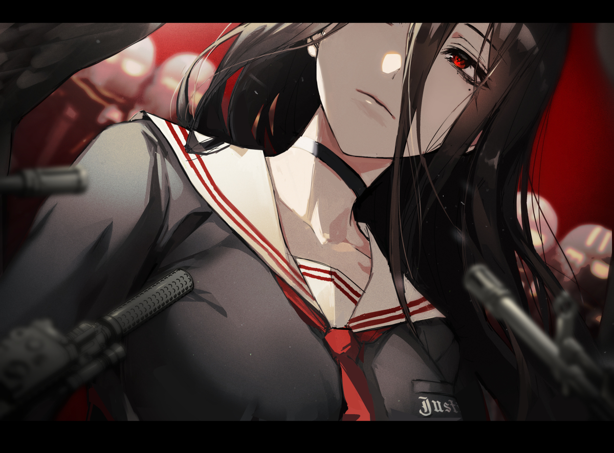 This is a pixiv picture whose title is ❗.