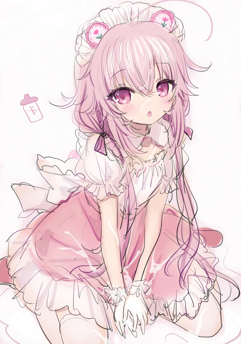 This is a pixiv picture whose title is 🍼.