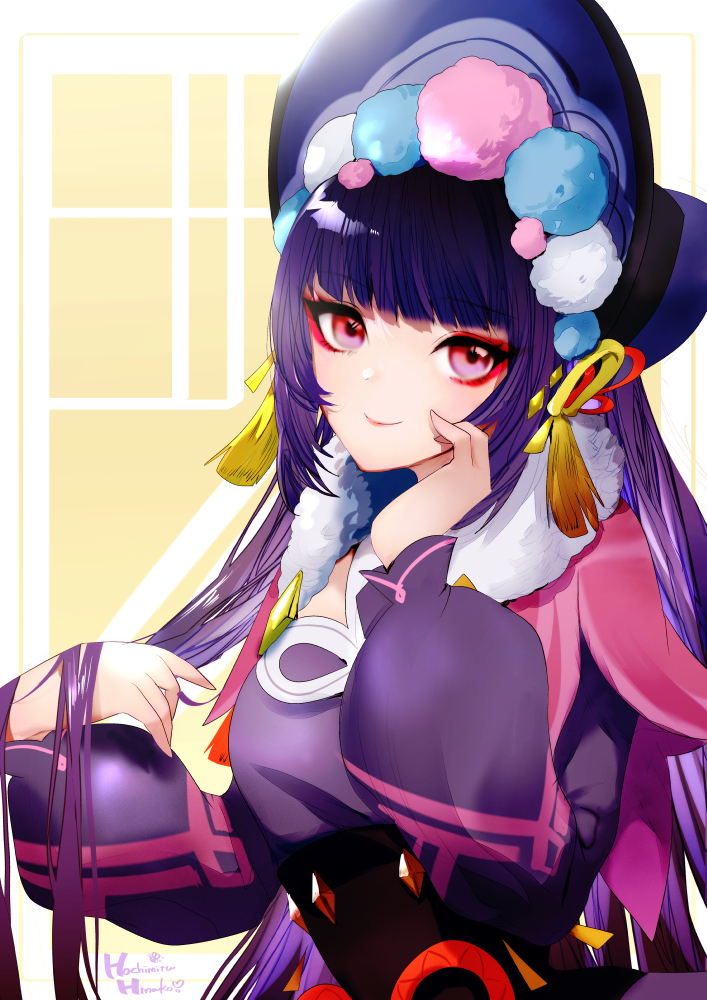 This is a pixiv picture whose title is 雲菫.