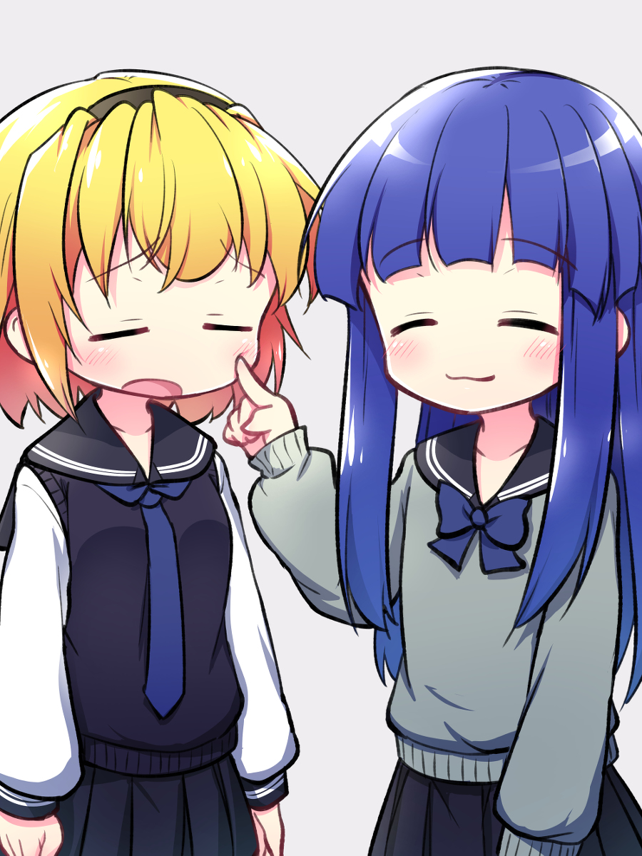 This is a pixiv picture whose title is 「なんですのー」.