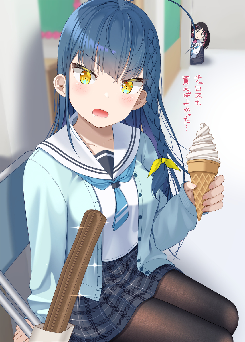 This is a pixiv picture whose title is 「そ…それも少しもらっていい？」.