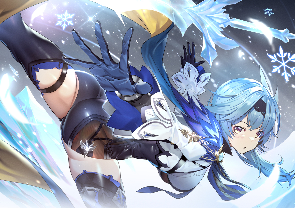 This is a pixiv picture whose title is エウルア.