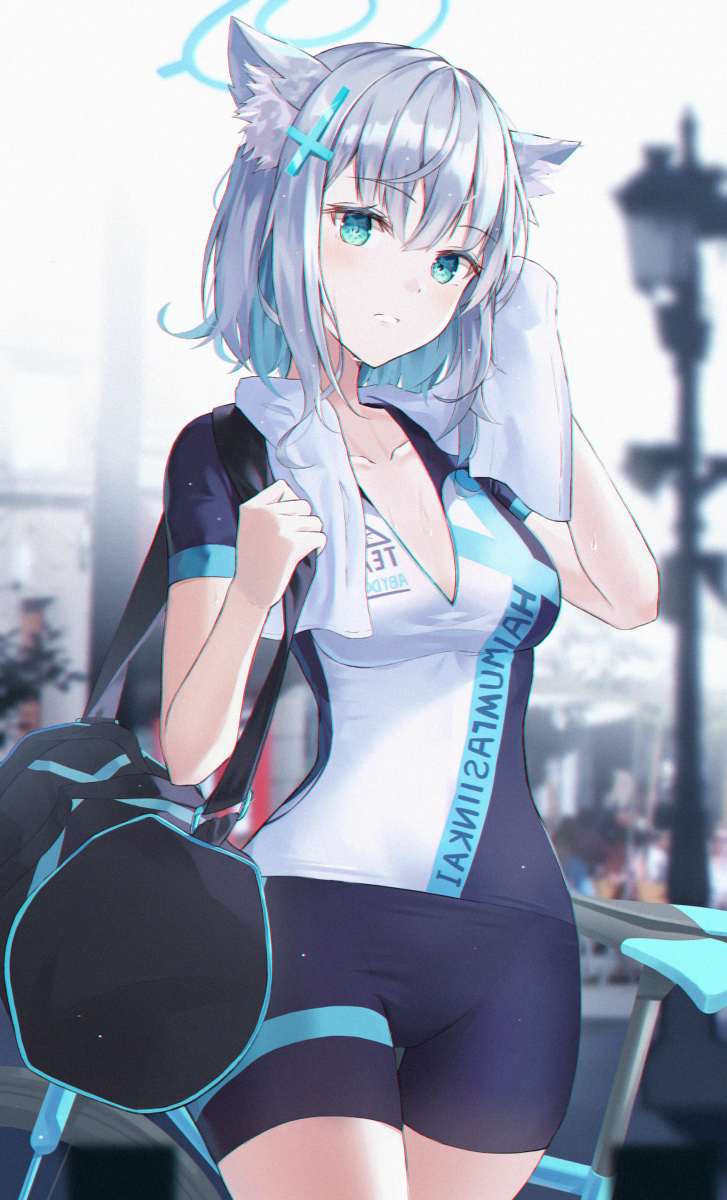 This is a pixiv picture whose title is シロコ.