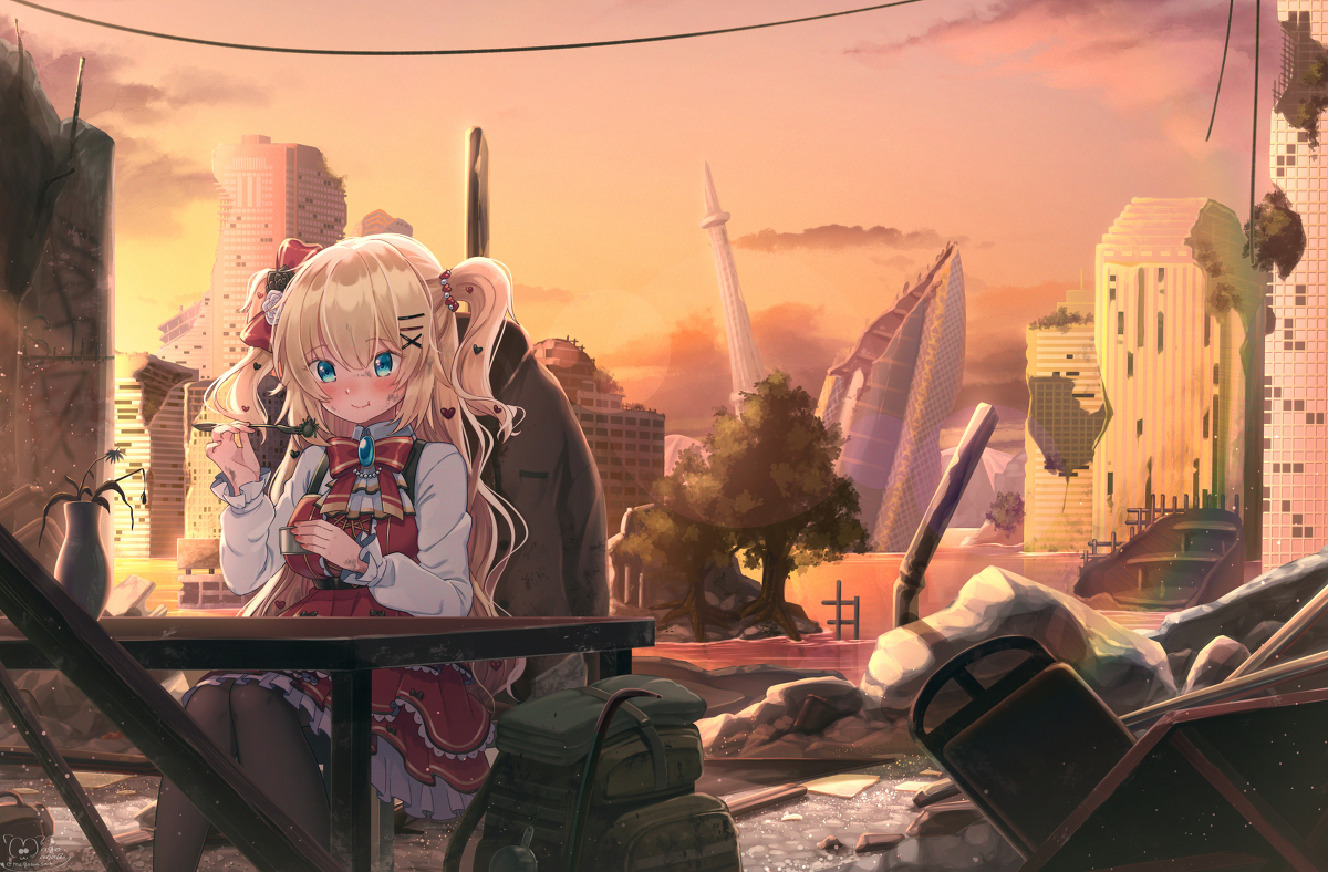 This is a pixiv picture whose title is みやこわすれちゃまさん.