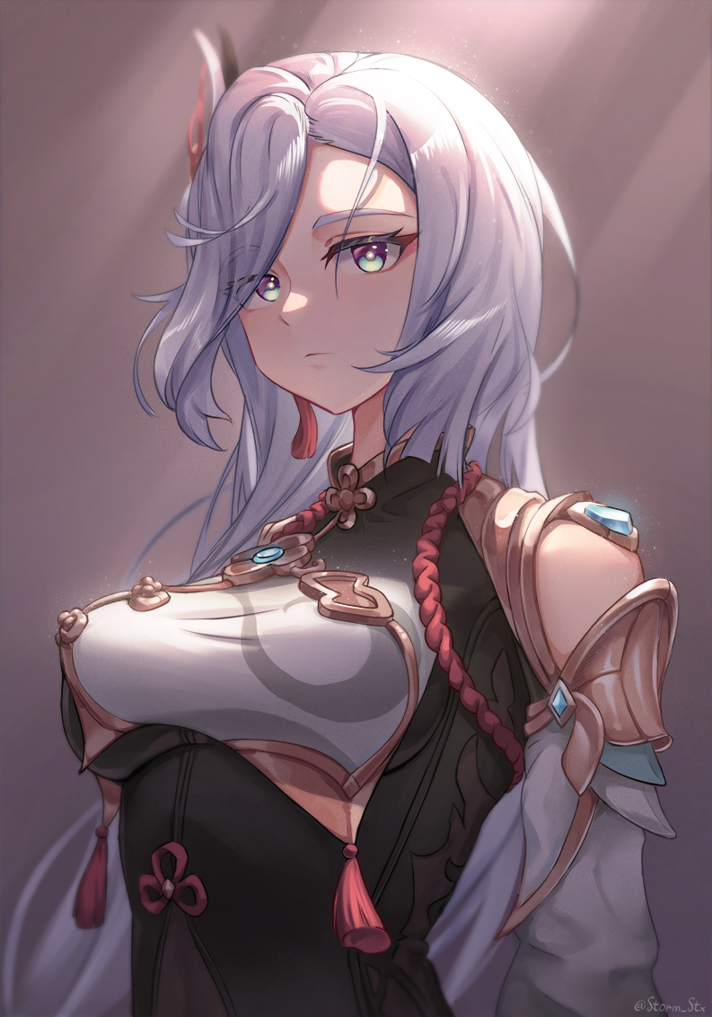 This is a pixiv picture whose title is Shenhe.