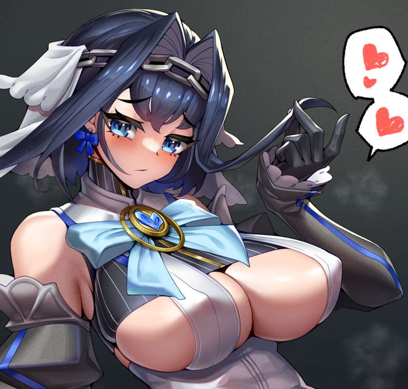 This is a pixiv picture whose title is Kronii.