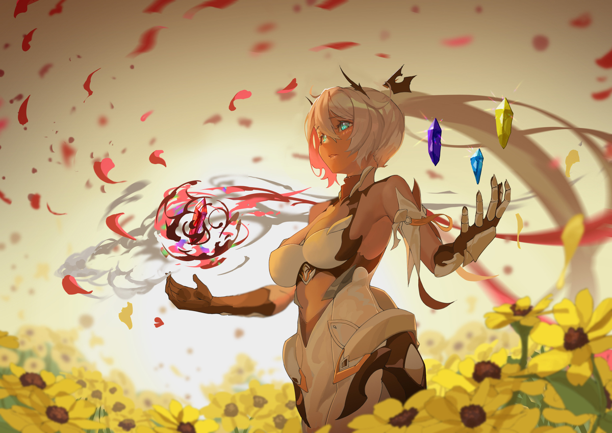 This is a pixiv picture whose title is キアナ.