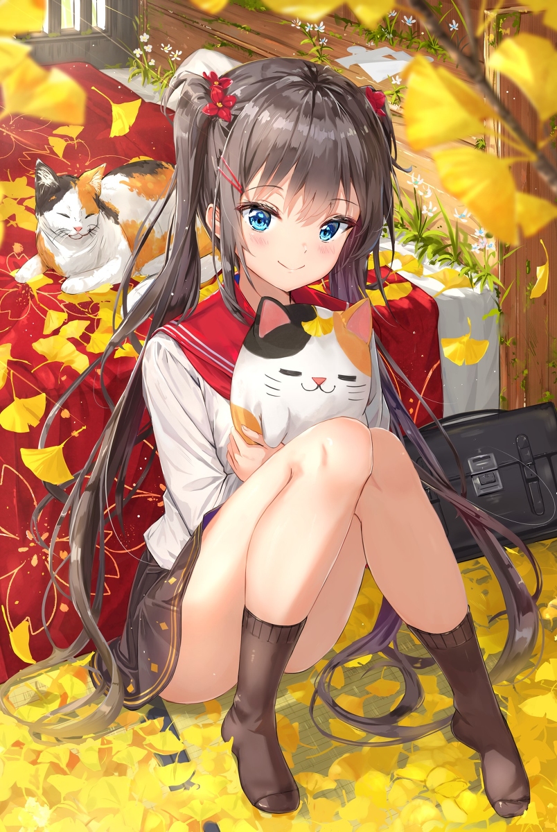 This is a pixiv picture whose title is 独り占め.