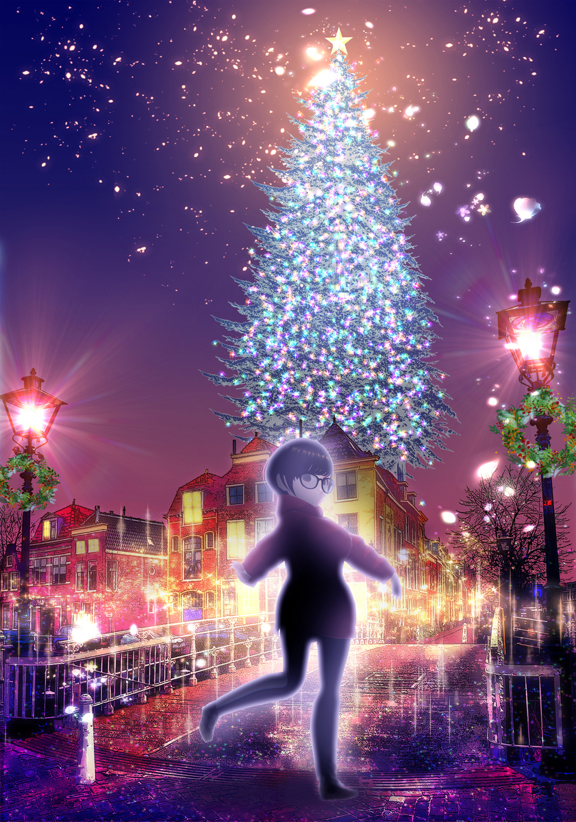 This is a pixiv picture whose title is So this is christmas.