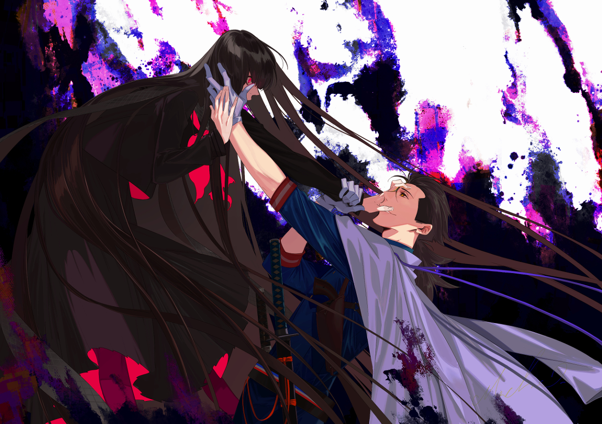 This is a pixiv picture whose title is 「だからさ、」.