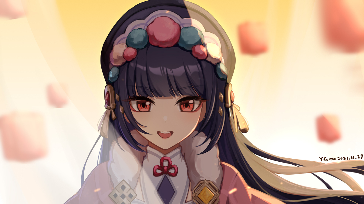 This is a pixiv picture whose title is 云堇好可爱.
