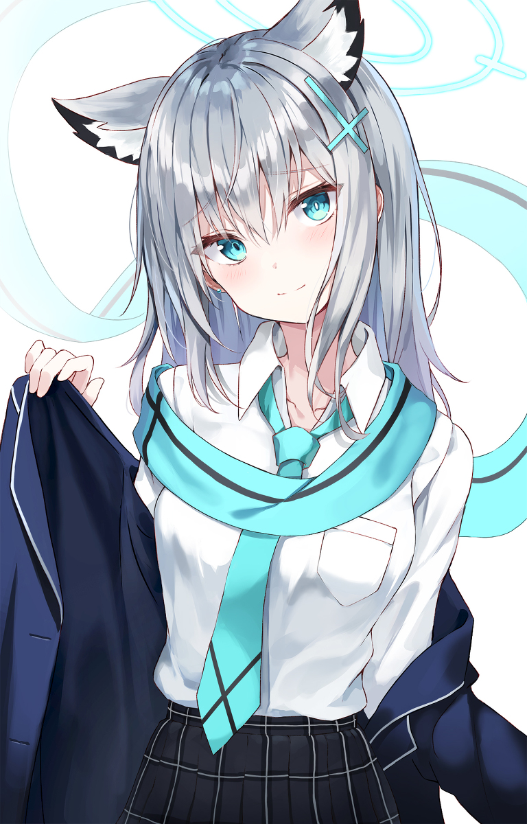 This is a pixiv picture whose title is シロコ.