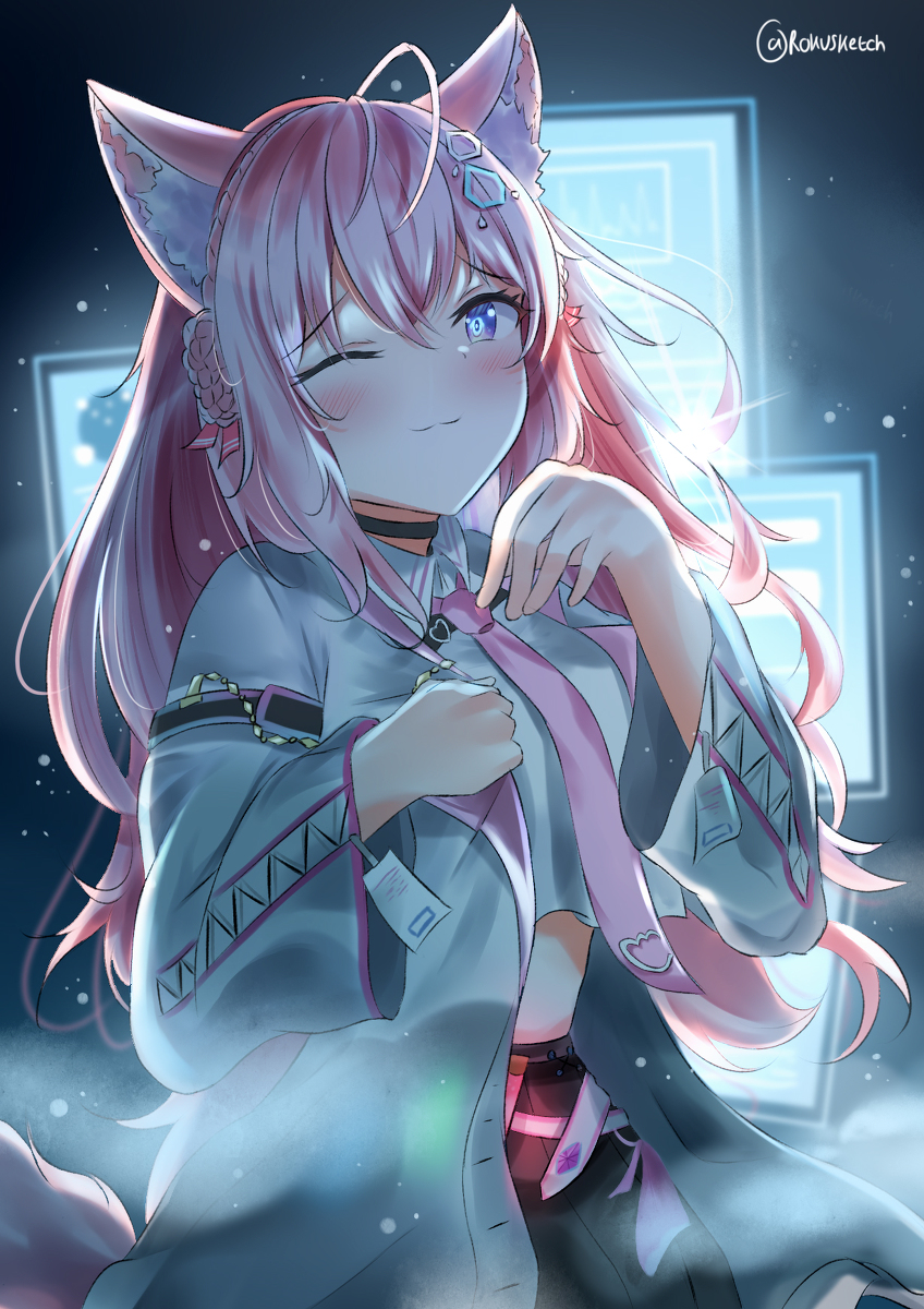 This is a pixiv picture whose title is Hakui Koyori.