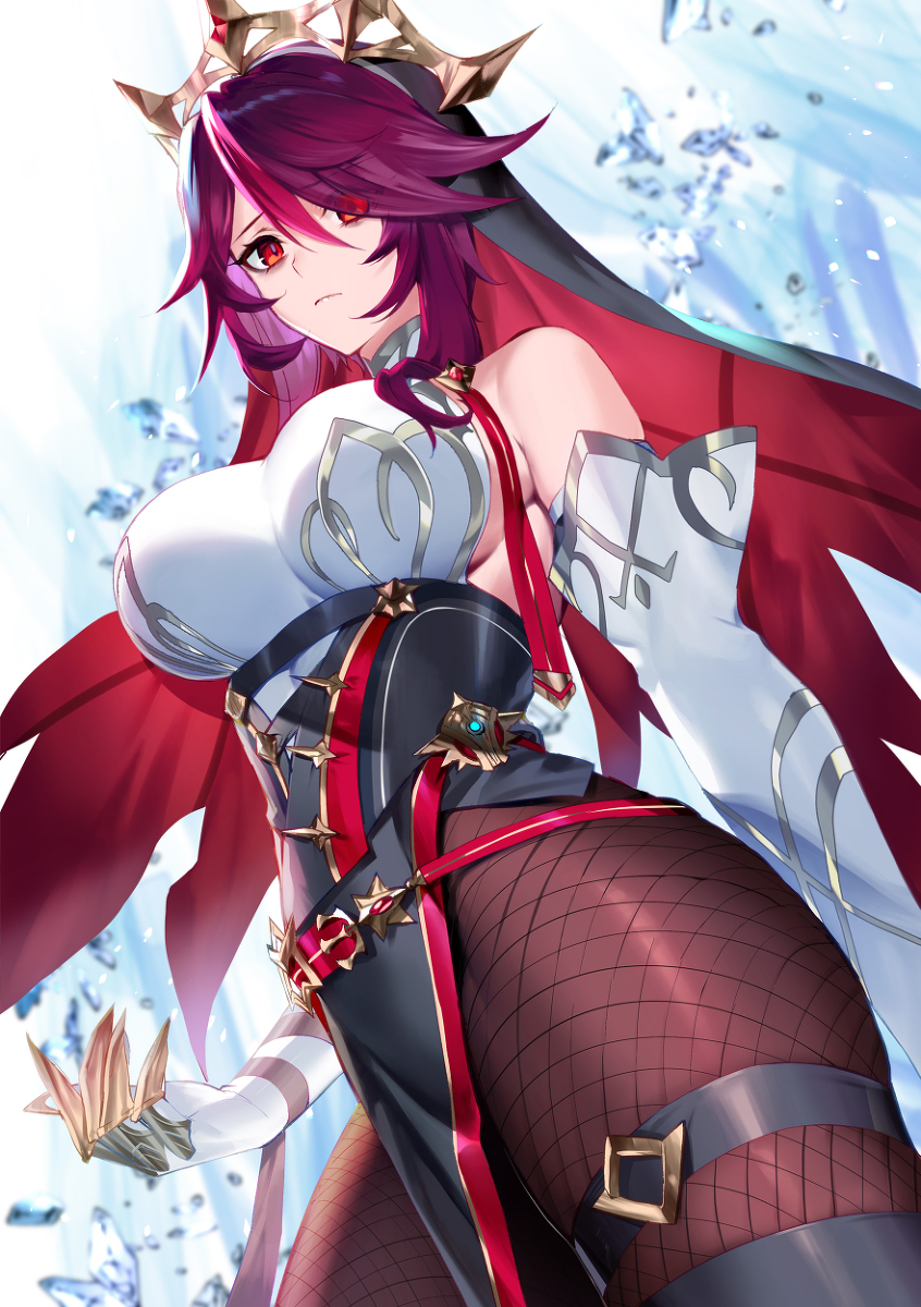 This is a pixiv picture whose title is ロサリア.
