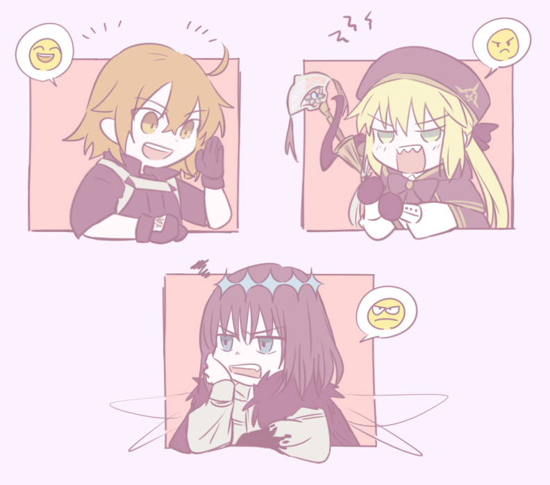 This is a pixiv picture whose title is 11月のカルデア.