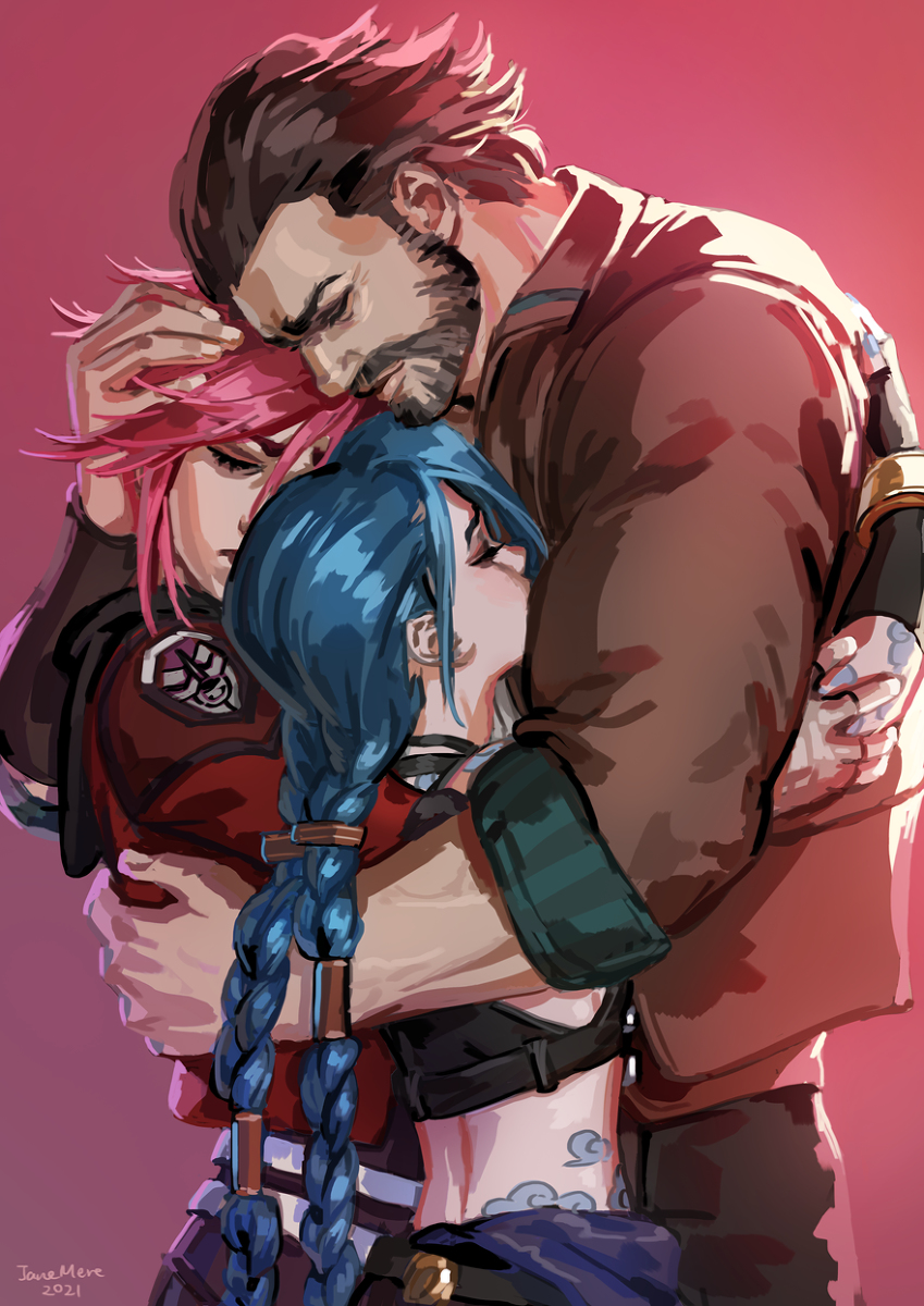 This is a pixiv picture whose title is Arcane.