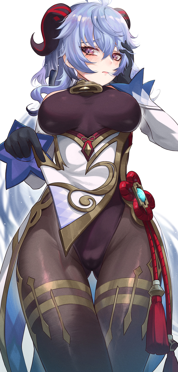 This is a pixiv picture whose title is 97日目、甘雨.