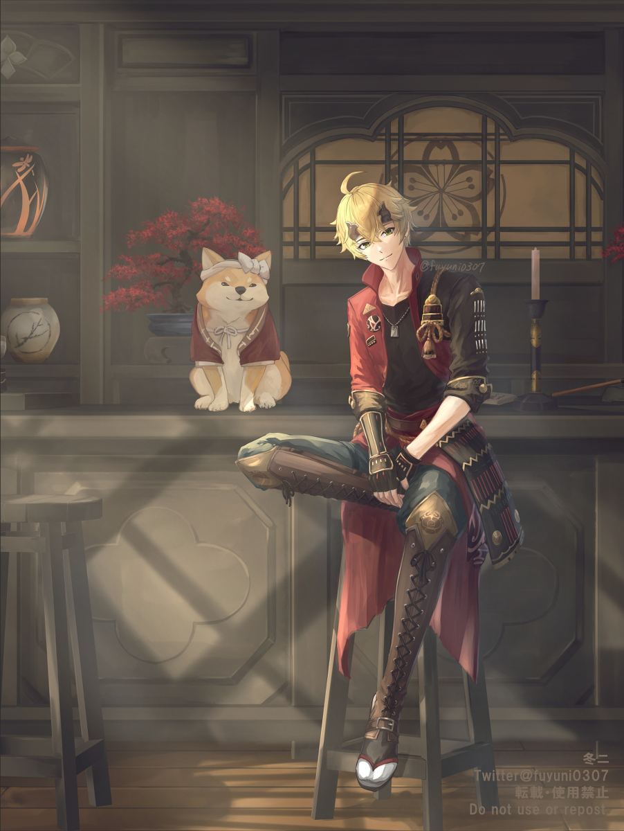 This is a pixiv picture whose title is 原神絵2.