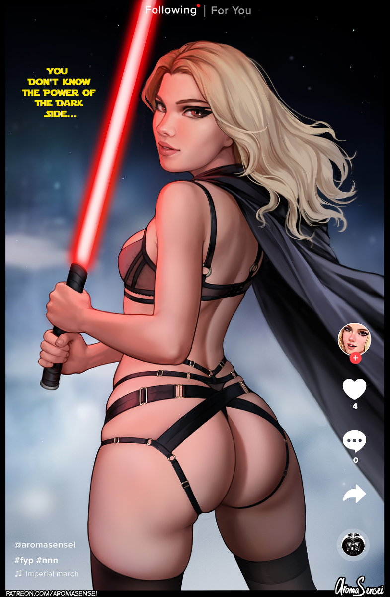 This is a pixiv picture whose title is Aroma Vader....