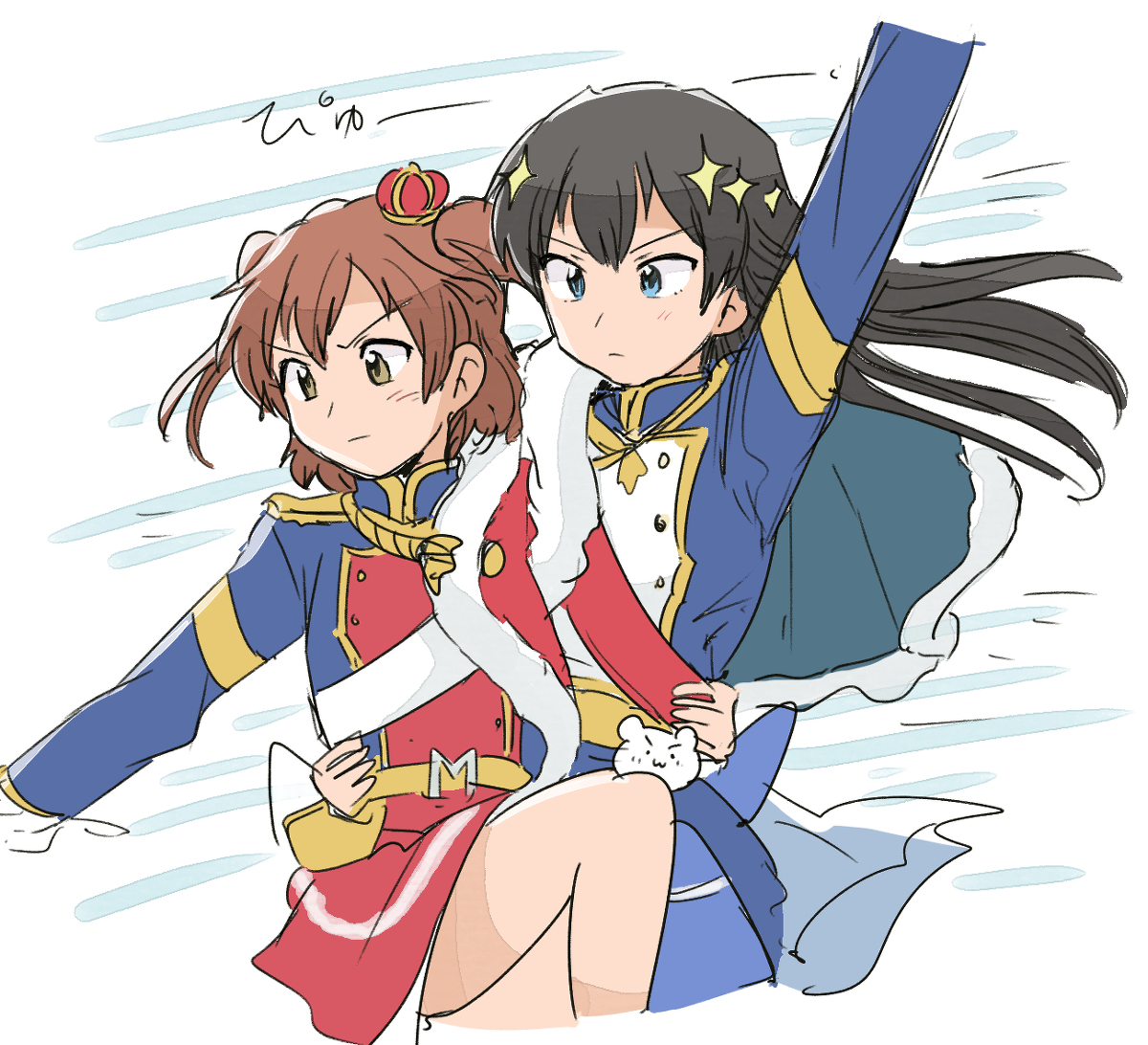 This is a pixiv picture whose title is スタァライト！.