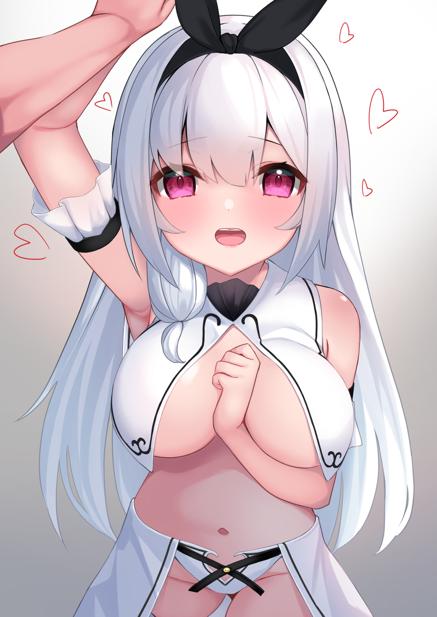 This is a pixiv picture whose title is (トゥンク……).