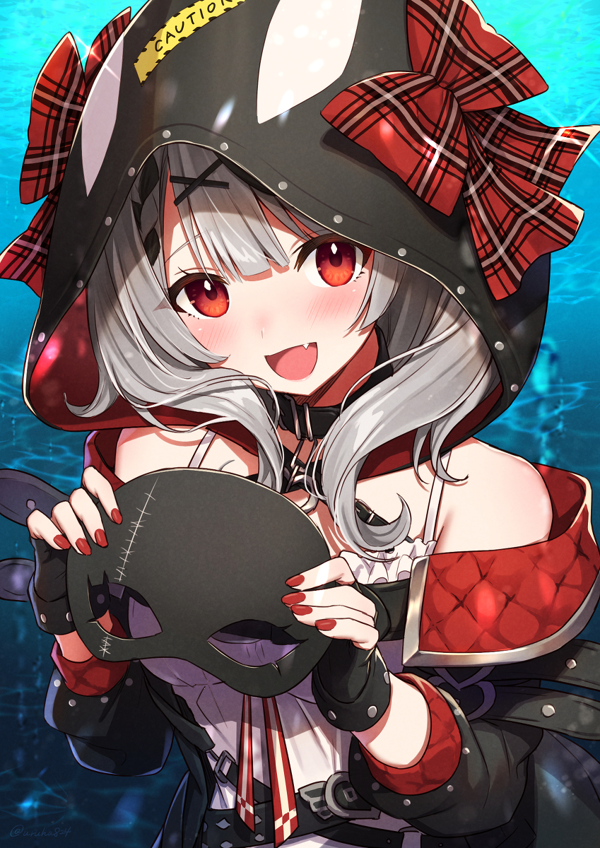 This is a pixiv picture whose title is 沙花叉クロヱちゃん.