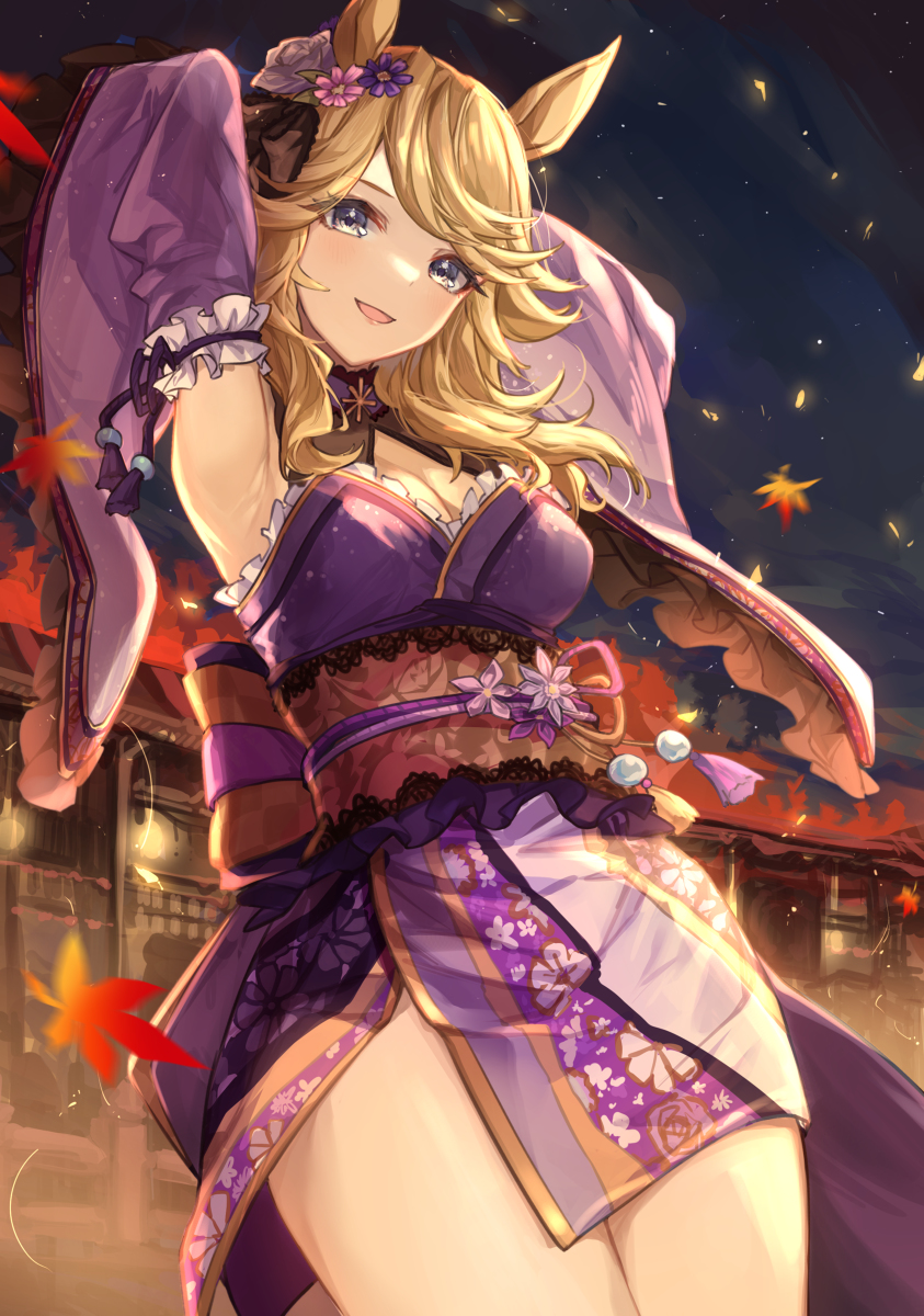 This is a pixiv picture whose title is 和装ｺﾞｰﾙﾄﾞｼﾁｰ.