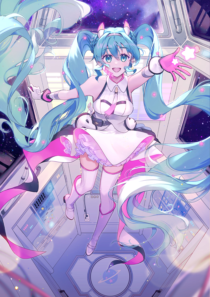 This is a pixiv picture whose title is LIVE GALAXY.