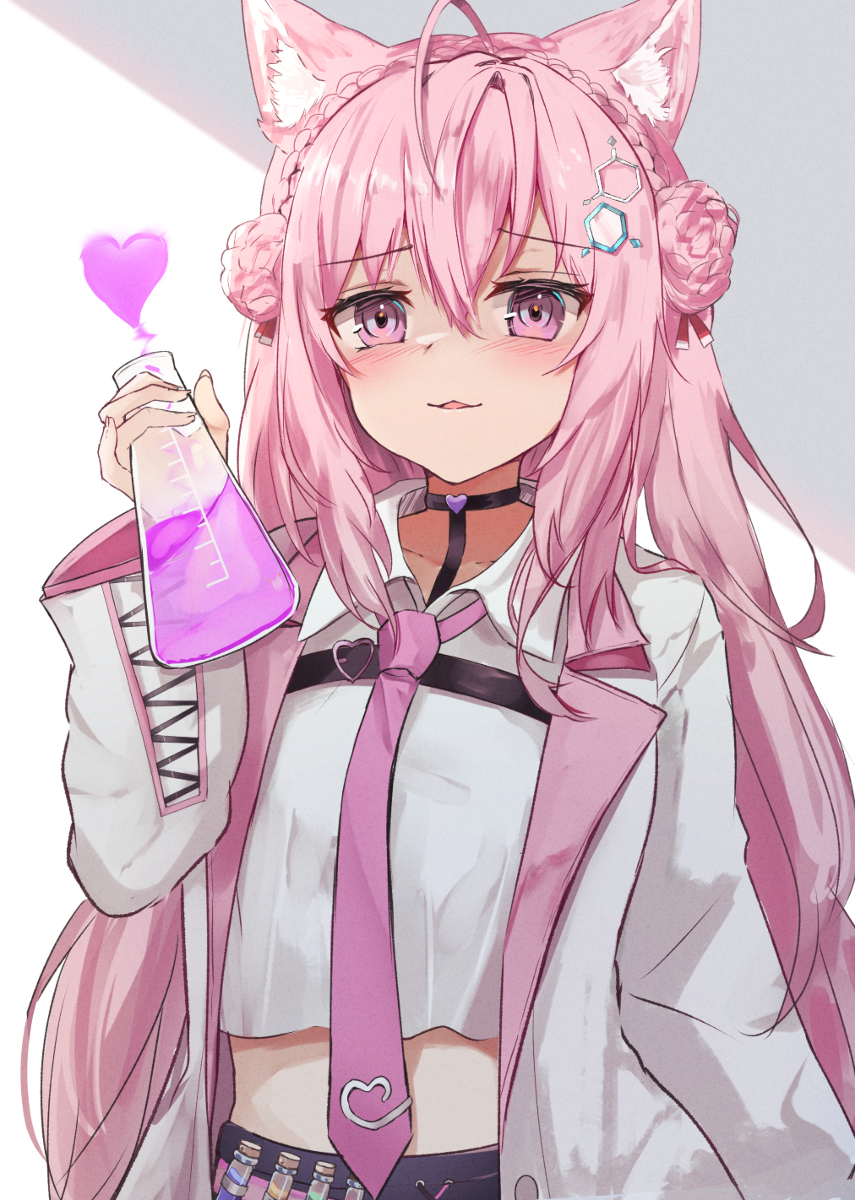 This is a pixiv picture whose title is 博衣こより.