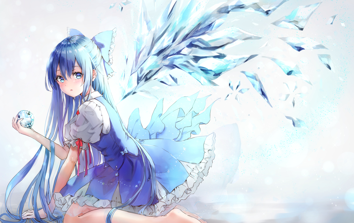 This is a pixiv picture whose title is チルノ.