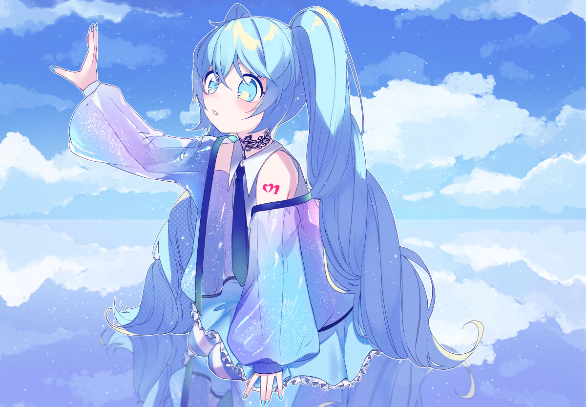 This is a pixiv picture whose title is 💗①.