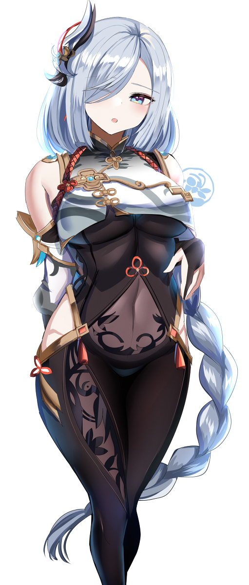 This is a pixiv picture whose title is shenhe.