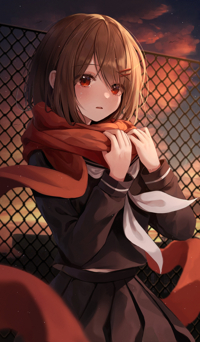 This is a pixiv picture whose title is 友達なんかで終わりたくなかったな.